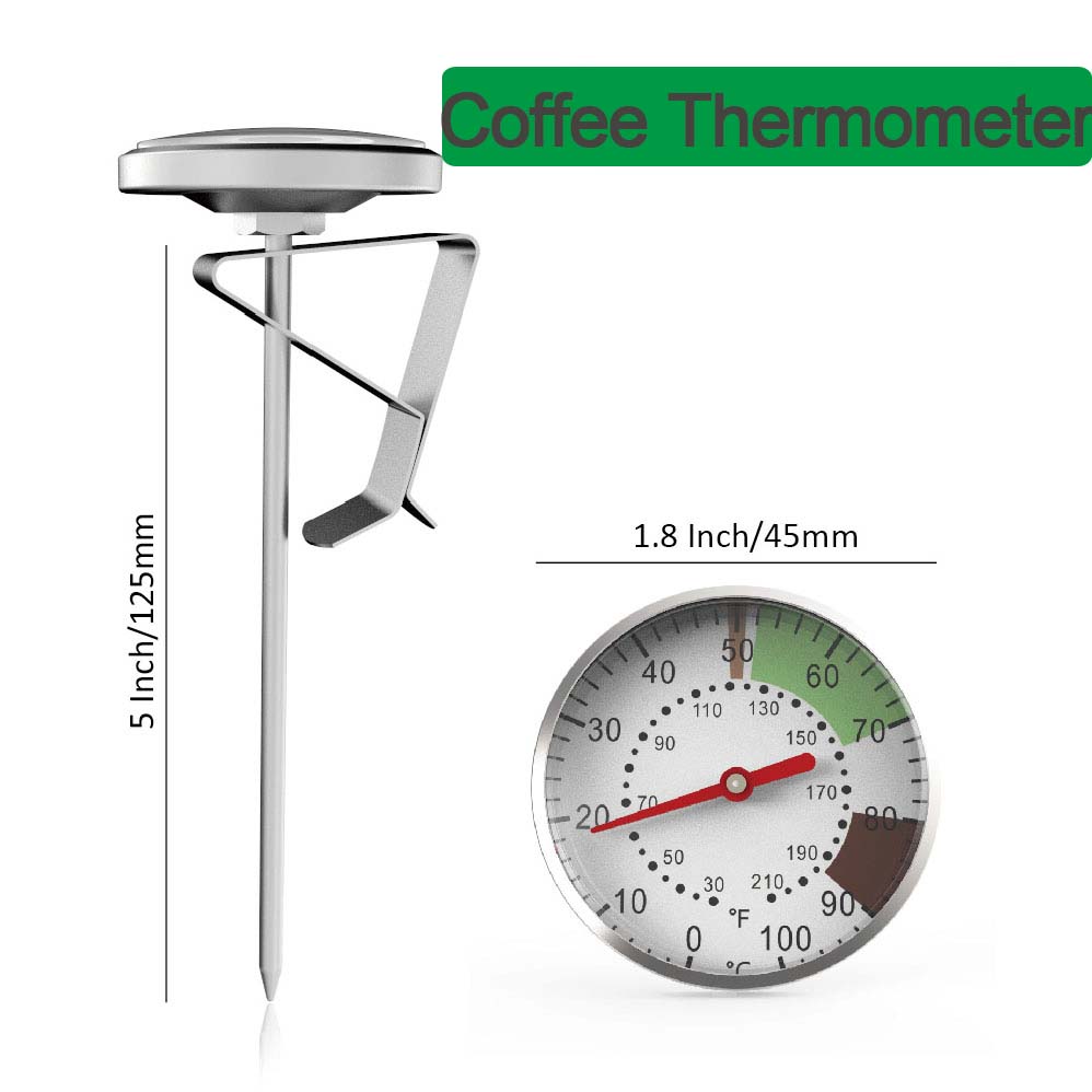 Kitchen Gadgets Wholesale - 0-100°C Food Thermometer Stainless Steel Coffee