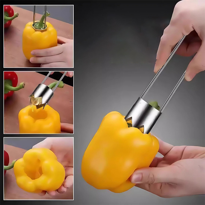 Stainless Steel Fruit Core Rem - огляд і ціна Kitchen Gadgets Usa