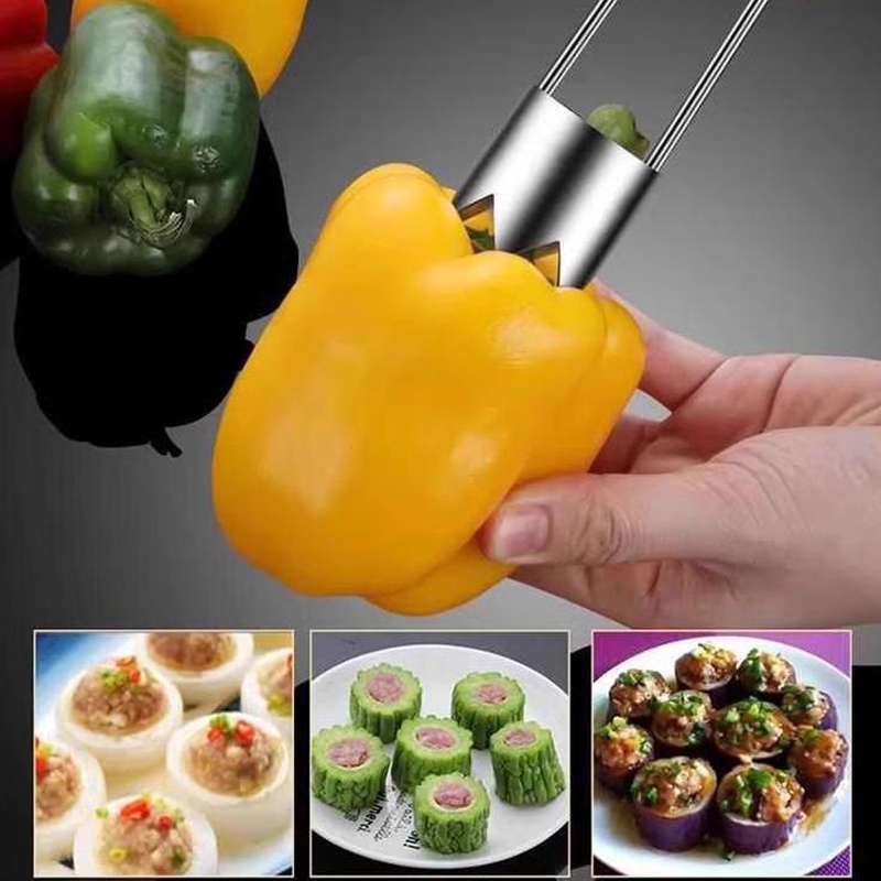 Stainless Steel Fruit Core Rem - огляд і ціна Kitchen Gadgets Usa