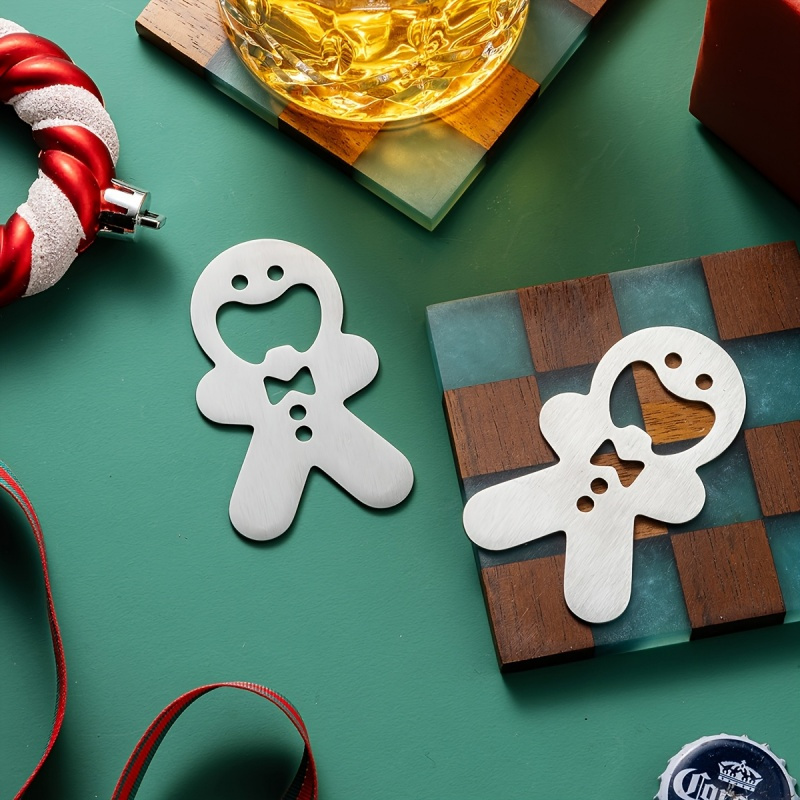 Gingerbread Man Bottle Opener  - огляд і ціна Kitchen Gadgets For Gifts