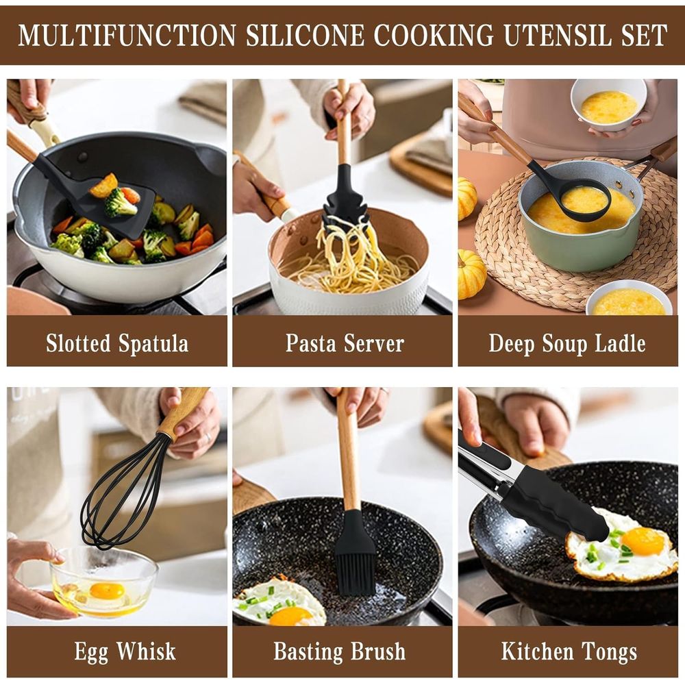 Kitchen Utensils Set - 34PCS S - огляд і ціна Kitchen Gadgets For Cooking