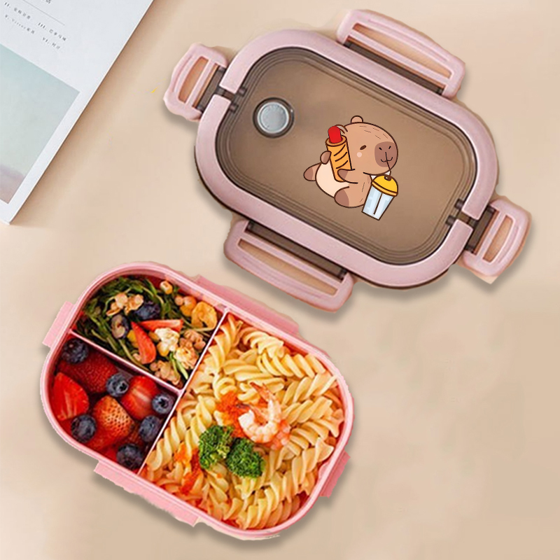 Capybara Bento Lunch Box Anime - огляд і ціна Kitchen Gadgets Wholesale