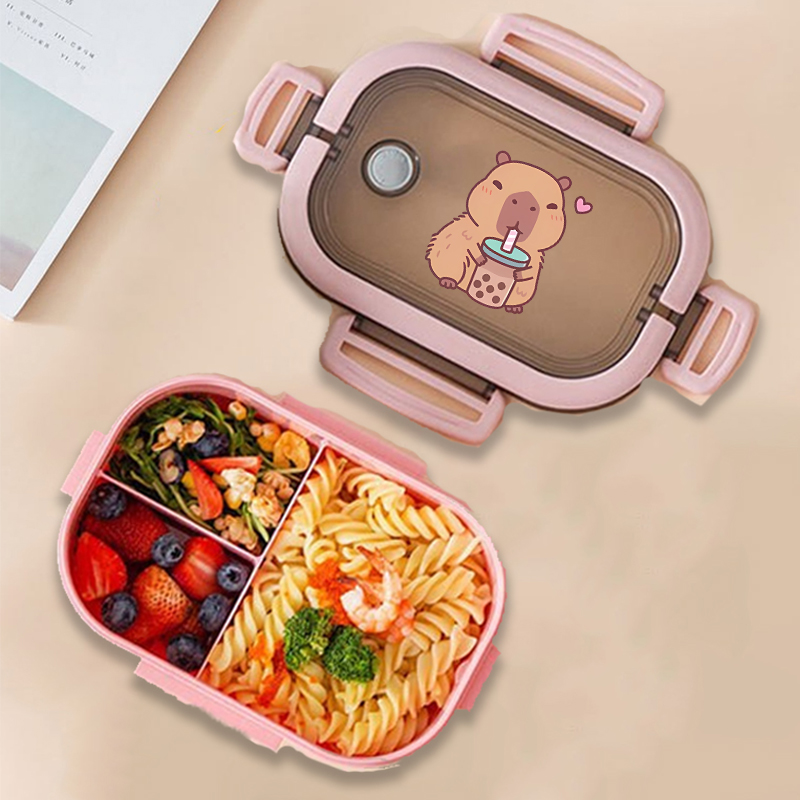 Capybara Bento Lunch Box Anime - огляд і ціна Kitchen Gadgets Wholesale