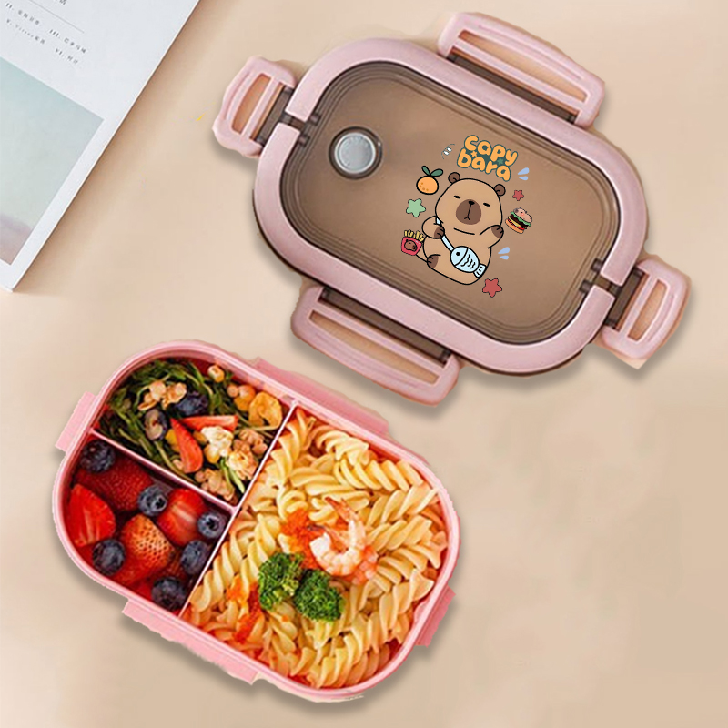 Capybara Bento Lunch Box Anime - огляд і ціна Kitchen Gadgets Wholesale