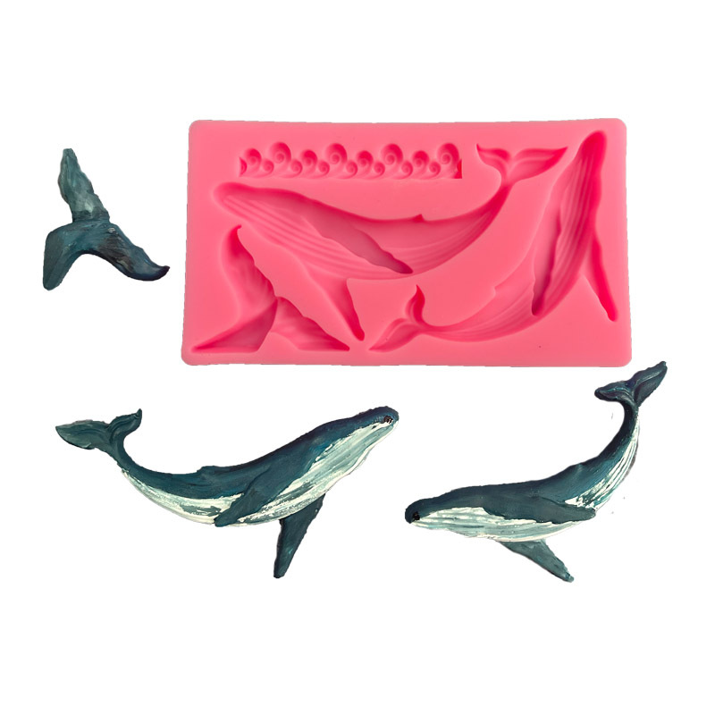 DIY Whale Silicone Mold Ocean  - огляд і ціна Kitchen Gadgets Wholesale