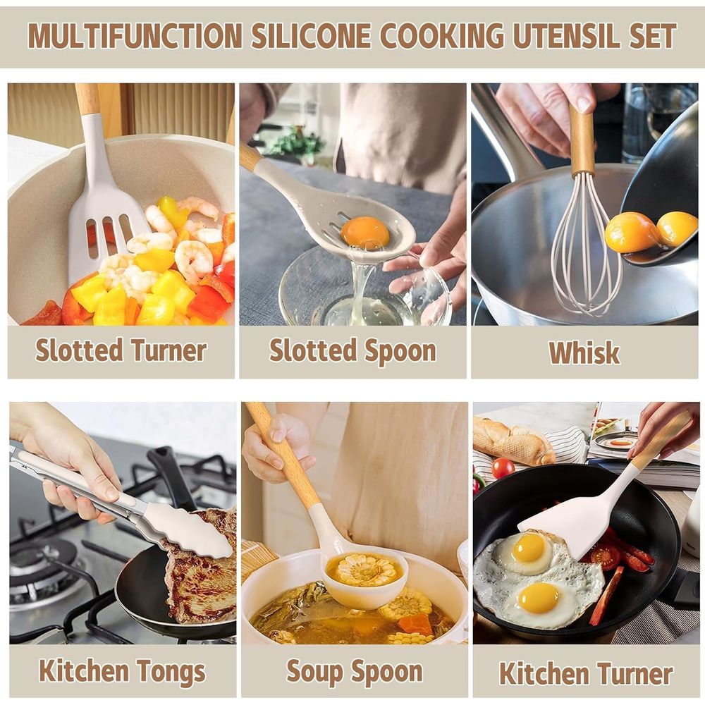 Grade Thickened Silicone Kitch - огляд і ціна Kitchen Gadgets For Cooking
