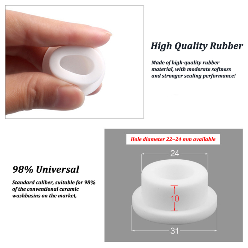 2/4/8PC Bathroom Rubber Wash B - огляд і ціна Kitchen Gadgets Wholesale